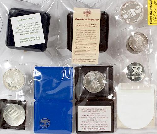 COINS OF ISRAEL 1968 1975 78 79 83 5 COIN SETS