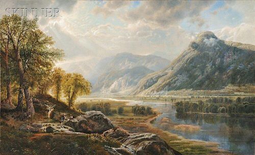Edmund Darch Lewis (American, 1835-1910)      River Valley