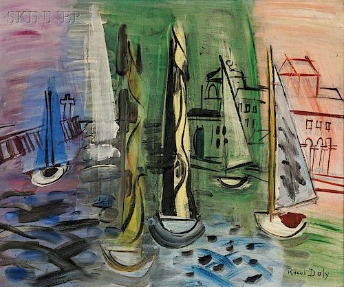 Raoul Dufy (French, 1877-1953)      Régates à Trouville