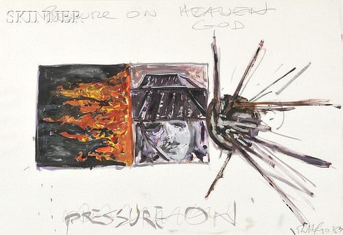 Robert Longo (American, b. 1953)      Pressure