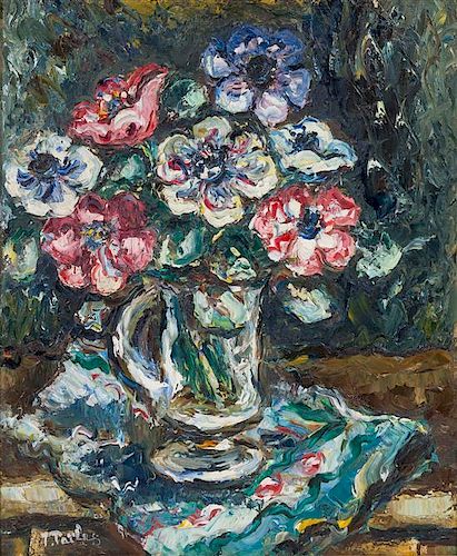 Isaac Pailes, (Ukrainian, 1895-1978), Bouquet de Fleurs, 1920