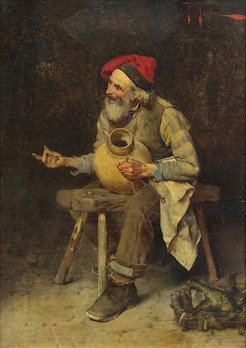 * Pietro Torrini, (Italian, 1852-1920), Beggar