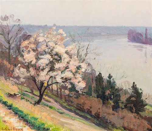 * Charles Victor Guilloux, (French, 1866–1946), Along the Siene