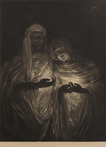 * James Jacques Joseph Tissot, (French, 1836-1902), Apparition mediunimique, c. 1885