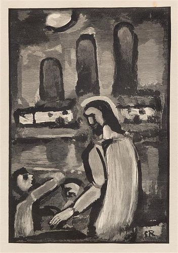 Georges Rouault, (French, 1871-1958), Untitled (from Miserere), 1926