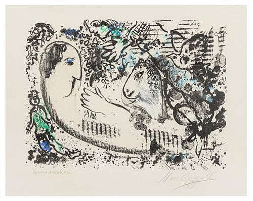 Marc Chagall, (French/Russian, 1887-1985), Reverie, 1969