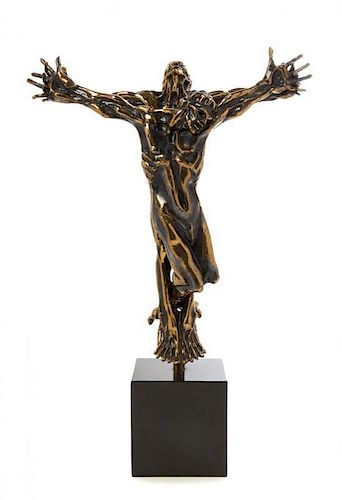 John Silk Deckard, (American, 1938-1944), Crucifixion/Resurrection, 1975