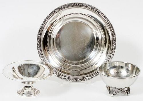 REED & BARTON 'MEDICI' STERLING & OTHER TABLEWARE