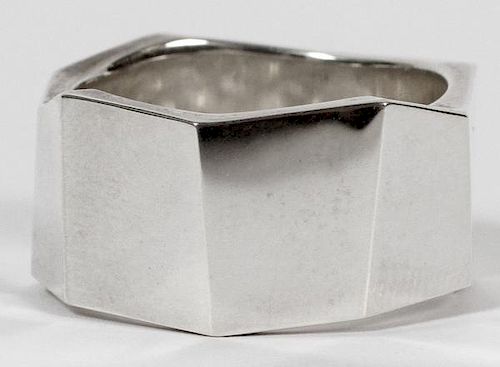 FRANK GEHRY FOR TIFFANY & CO. STERLING RING