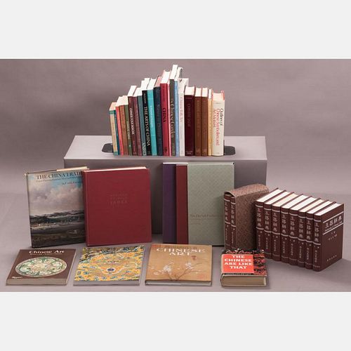 A Miscellaneous Collection of Thirty-Nine Books Pertaining to Chinese Art and Culture, 20th Century,