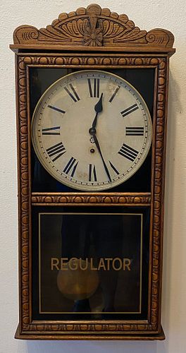 Antique REGULATOR Tall Case Clock