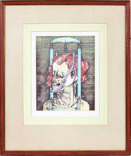 REINER SCHWARZ AAA COLORED LITHOGRAPH