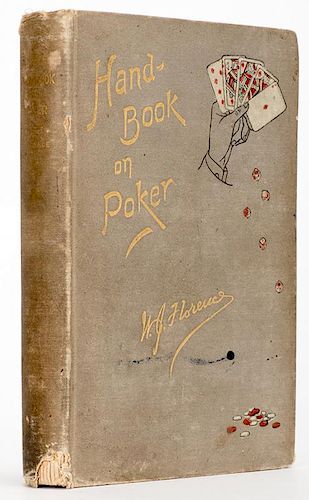 Florence, William James. GentlemanÍs Hand-Book on Poker. New York