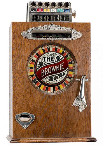Watling Five Cent Brownie Slot Machine. Chicago