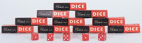 Ten Sets of 1-3-5 and 2-4-6 Dice. Providence