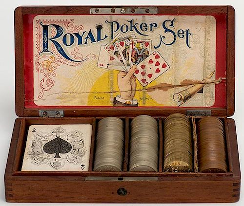 Royal Poker Set. Detroit