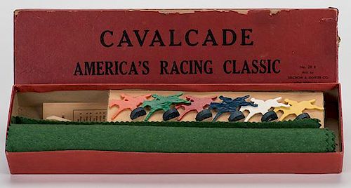 Cavalcade Horse Race Game. New York
