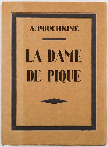LA DAME DE PIQUE [THE QUEEN OF SPADES], SIGNED AND NUMBERED EDITION, 1923