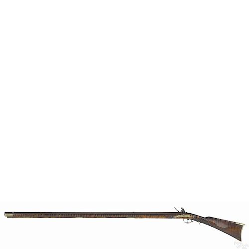 Melchoir Fordney, Lancaster, Pennsylvania full stock flintlock long rifle