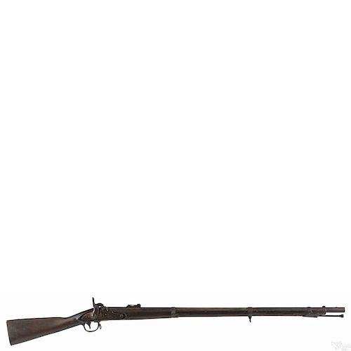 US model 1861 percussion rifle musket, .58 caliber, made by P. S. Justice