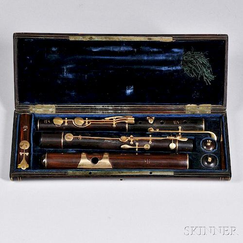 French Flute, Tulou, 19th Century
