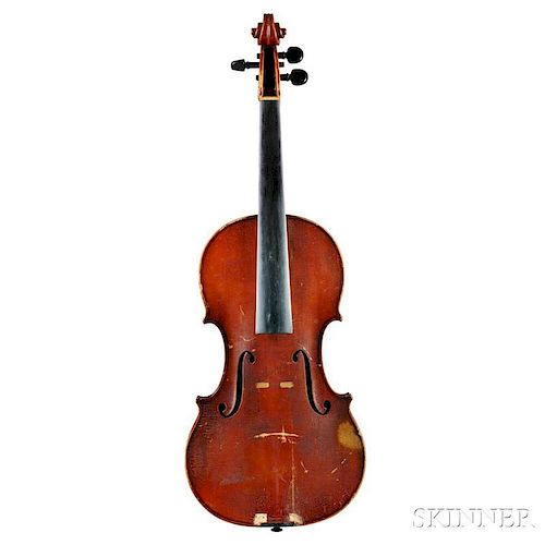 German Violin, Heinrich Th. Heberlein, Jr., Markneukirchen, 1920