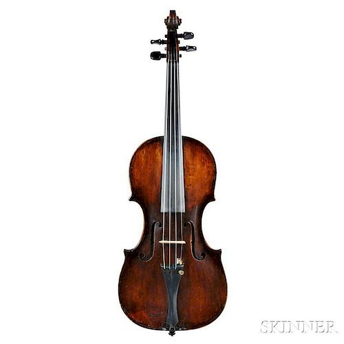German Violin, Markneukirchen School, 18th Century