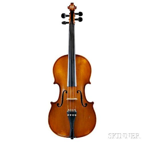 French Violin, Justin Derazey Workshop, Mirecourt, c. 1900