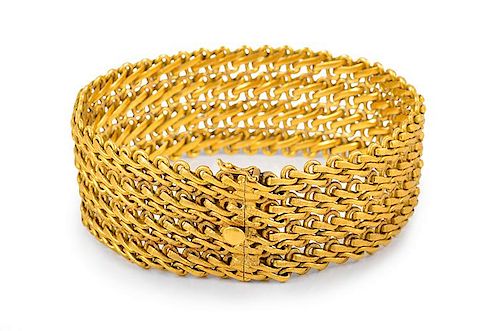 Buccellati Gold Weave Bracelet
