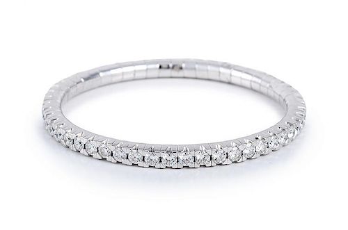 Mattia Cielo Stretchable Diamond Bracelet