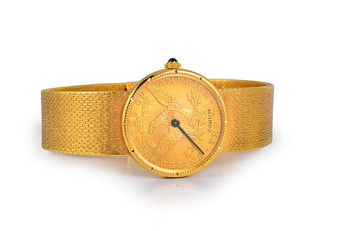 Corum Gold Ten-Dollar Ladies' Watch