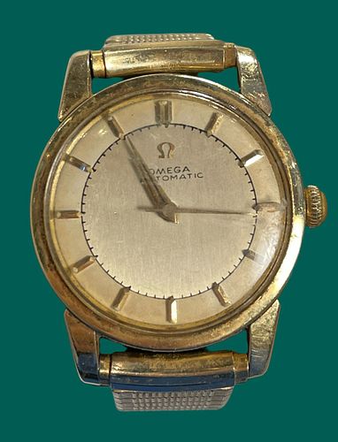 Vintage Men's OMEGA SEAMASTER 10k Gold Automatic Wristwatch