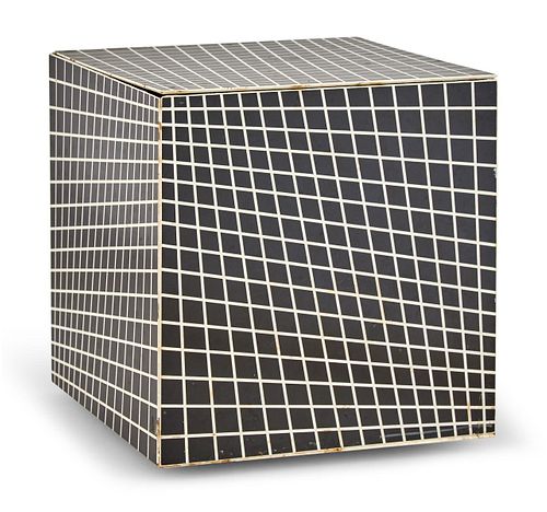 Richard J. Anuszkiewicz - Untitled OP Art Cube