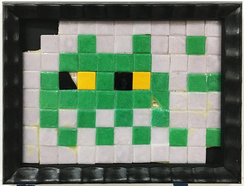 Invader - Invader Tile Mosiac (Green)