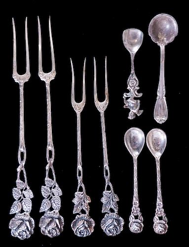 Near Sterling Silver Items, Eight (8)