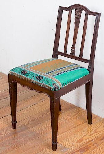 John Wanamaker Hepplewhite Style Side Chair