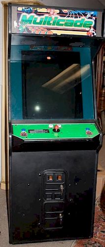 Multicade coin-operated arcade machine