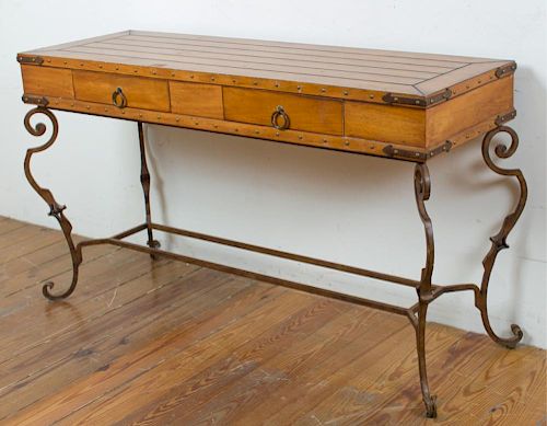 Two-Drawer Console Table