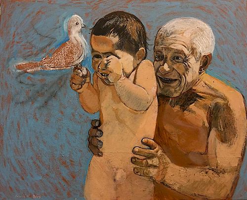 Ivan Valchev, Boy with a Bird, 2015