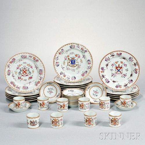 Samson Porcelain Chinese Export-style Partial Dinner Service