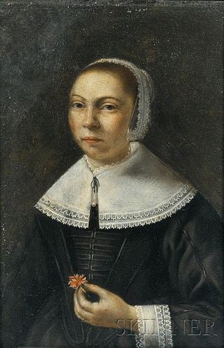 Dutch School, 17th Century      Wedding Portrait of a Woman