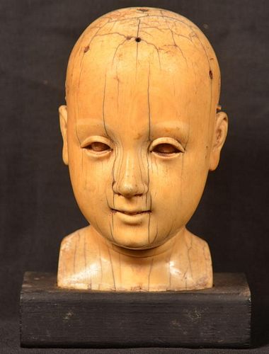 19th Century Chinese Ivory Doctor's Model.