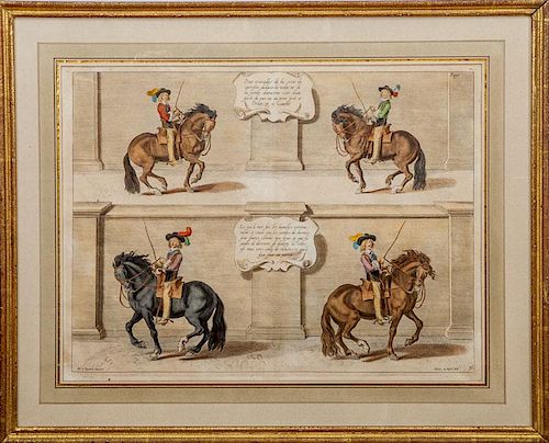 After Theodor Van Kessel (c. 1620-1693): Men on Horseback