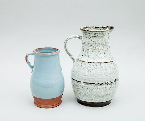 Two Pottery Pitchers