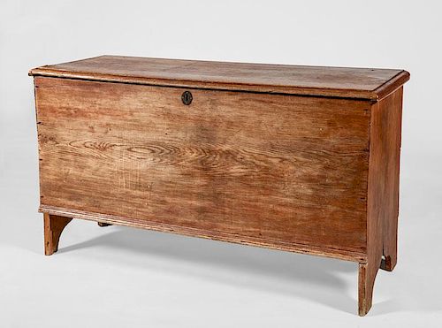American Pine Blanket Chest, New England