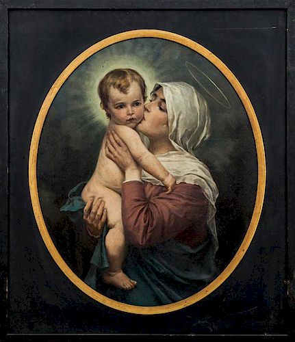 L. Sacco, After Carl Froschl (1848-1934): Madonna and Child