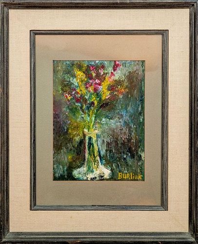 David Burliuk (1882-1967): Flower Bouquet