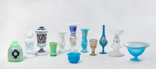 Group of Twelve Glass and Ceramic Bowls