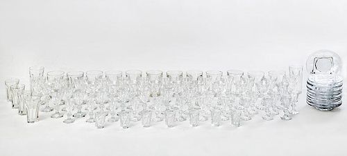 Group of Cut-Glass Table Articles