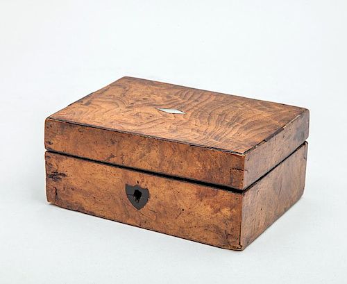 Victorian Walnut Box